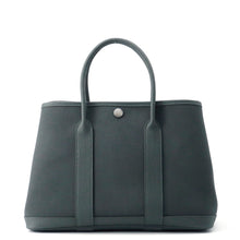 Load image into Gallery viewer, HERMES Garden Party Vert Mangrove Toile Military Negonda Leather Size TPM
