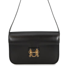 Load image into Gallery viewer, HERMES Sologne Black Box Calf Leather
