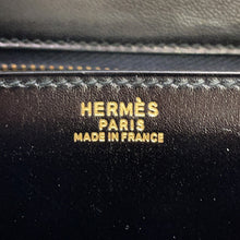 Load image into Gallery viewer, HERMES Sologne Black Box Calf Leather
