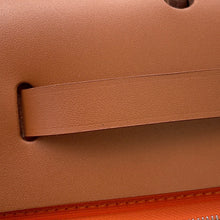 将图像加载到图库查看器中，HERMES Herbag zip Orange minyan Toile Officer Bash Hunter Size PM
