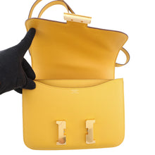 Load image into Gallery viewer, HERMES Constance Jaune Ambre Epsom Size 24

