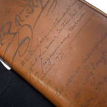 Load image into Gallery viewer, Berluti Calligraphy Zip Around Long Wallet Brown Leather
