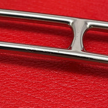 将图像加载到图库查看器中，HERMES Roulis Roulis Slim Rouge Coeur Chevre Myzore Goatskin
