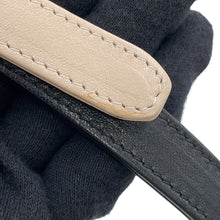 Load image into Gallery viewer, CHANEL Matelasse Chain belt bag Black/Beige/Silver Lambskin Size Mini
