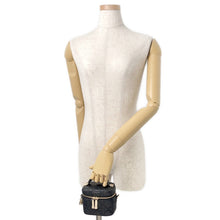 将图像加载到图库查看器中，Dior Lady Dior Vanity BlackM0505OWEV Lambskin Size micro
