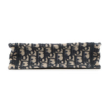 将图像加载到图库查看器中，Dior Book Tote Oblique Embroidery Navy/BeigeS5573CRIW Canvas Size Mini
