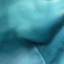 Load image into Gallery viewer, Dior Macrocannage Nomade Pouch BlueS5553OMIG Lamb Leather Size Small
