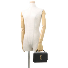 Load image into Gallery viewer, SAINT LAURENT PARIS Sunset 2way Chain Wallet Black533026 Leather
