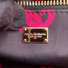 Load image into Gallery viewer, DOLCE&amp;GABBANA DG logo shopping bag Tote Bag PinkBB7337AW576 Calf Leather Size Small
