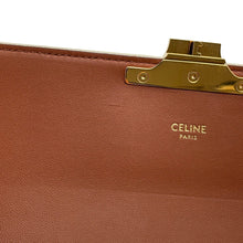 Load image into Gallery viewer, CELINE Triomphe Shoulder Bag White194142CUZ PVC Leather
