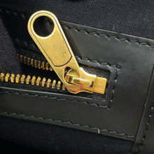 Load image into Gallery viewer, BALENCIAGA Hardware Tote Bag White/Black671402 Canvas Leather Size S
