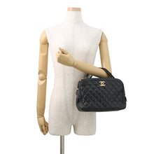 将图像加载到图库查看器中，CHANEL Matelasse 2wayBag Black Lambskin
