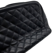 将图像加载到图库查看器中，CHANEL Matelasse 2wayBag Black Lambskin
