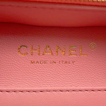 Load image into Gallery viewer, CHANEL Matelasse Vanity 2way Bag PinkAS3318 Lambskin
