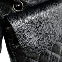 Load image into Gallery viewer, CHANEL Matelasse Chain Shoulder Bag BlackA01112 Caviar Leather Size 25
