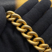 Load image into Gallery viewer, CHANEL Boy Chanel Chain Shoulder Bag Black/GoldA67086 Leather Size 25
