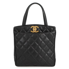 Load image into Gallery viewer, CHANEL Decacoco Tote Bag Black Caviar Leather
