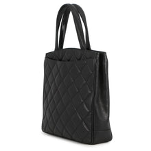 Load image into Gallery viewer, CHANEL Decacoco Tote Bag Black Caviar Leather
