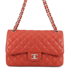 Load image into Gallery viewer, CHANEL Matelasse Chain Shoulder Bag RedA58600 Caviar Leather Size 30
