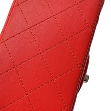 Load image into Gallery viewer, CHANEL Mini Matelasse Chain Shoulder Bag RedA35200 Lambskin Size 17
