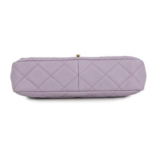 Load image into Gallery viewer, CHANEL Matelasse Chain Shoulder Bag PurpleAS4789 Caviar Leather
