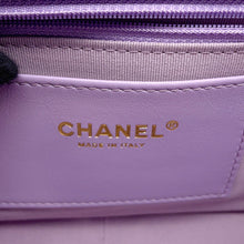 Load image into Gallery viewer, CHANEL Matelasse Chain Shoulder Bag PurpleAS4789 Caviar Leather
