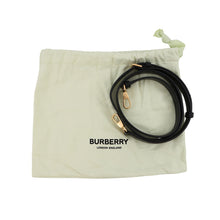 将图像加载到图库查看器中，BURBERRY Icon Stripe Louise Bag Beige/Black/White8051846 PVC
