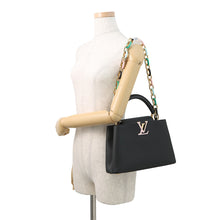 Load image into Gallery viewer, LOUIS VUITTON Capucines NoirM21641 Taurillon Leather Size BB
