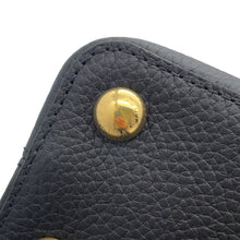 将图像加载到图库查看器中，LOUIS VUITTON Capucines NoirM21641 Taurillon Leather Size BB
