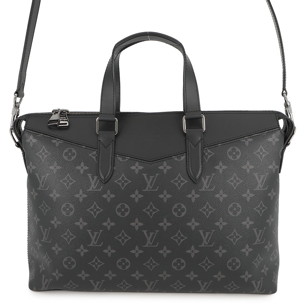 『あーちゃん』LOUIS VUITTON ビジネスバック Porte-Documents Voyage PM Monogram Eclipse - gifts - Ramadan Gifts