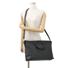将图像加载到图库查看器中，LOUIS VUITTON Fragment Briefcase・Explorer NoirM43279 Monogram Eclipse

