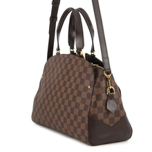 将图像加载到图库查看器中，LOUIS VUITTON Kensington Bowling Brown/BeigeN41505 Damier Ebene Canvas
