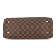 将图像加载到图库查看器中，LOUIS VUITTON Kensington Bowling Brown/BeigeN41505 Damier Ebene Canvas
