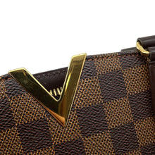 将图像加载到图库查看器中，LOUIS VUITTON Kensington Bowling Brown/BeigeN41505 Damier Ebene Canvas
