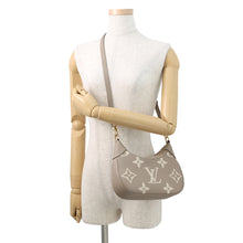 将图像加载到图库查看器中，LOUIS VUITTON Bagatelle NM Tourterelle/ClaimM46112 Monogram Empreinte Leather
