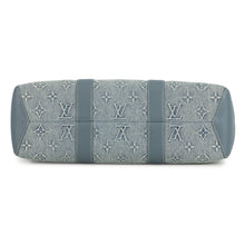 Load image into Gallery viewer, LOUIS VUITTON Weekend Tote NM BlueM22537 Monogram Washed Denim
