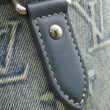 Load image into Gallery viewer, LOUIS VUITTON Weekend Tote NM BlueM22537 Monogram Washed Denim
