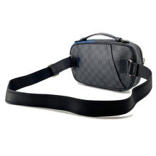 Load image into Gallery viewer, LOUIS VUITTON Christopher Nemeth Ambler Noir/BlueN41708 Damier Graphite
