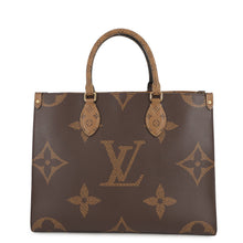 将图像加载到图库查看器中，LOUIS VUITTON Onthego RedM45321 Monogram Monogram Reverse Canvas Monogram Giant Size MM
