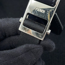 Load image into Gallery viewer, FENDI Monster Backpack Navy/Black7VZ035 Nylon Calf Leather
