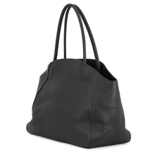 Load image into Gallery viewer, PRADA Logo Tote Bag Black1BG510 Leather Size Large
