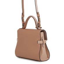 Load image into Gallery viewer, Delvaux Tempate Light Pink/Brown/Jasmin FlowerAA0435AAX0AIADP Leather Size Mini
