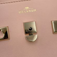 Load image into Gallery viewer, Delvaux Tempate Light Pink/Brown/Jasmin FlowerAA0435AAX0AIADP Leather Size Mini
