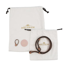 Load image into Gallery viewer, Delvaux Tempate Light Pink/Brown/Jasmin FlowerAA0435AAX0AIADP Leather Size Mini
