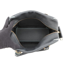 Load image into Gallery viewer, Delvaux Cool box Navy/Light Blue Leather Size MM
