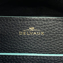 Load image into Gallery viewer, Delvaux Cool box Navy/Light Blue Leather Size MM
