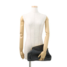 Load image into Gallery viewer, FENDI First Shoulder Bag Black8BP127 Leather Size Medium

