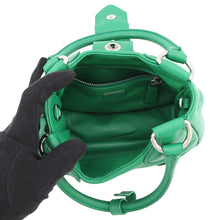 Load image into Gallery viewer, PRADA Re-Edition 2002 Moon Handbag Green1BA381 Padded Nappa Leather
