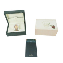 Load image into Gallery viewer, ROLEX Datejust W36mm Stainless Steel K18YG Champagne Dial116233
