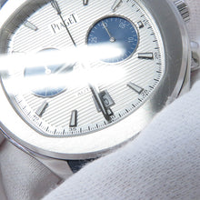 将图像加载到图库查看器中，PIAGET Polo Chronograph Limited Edition 888 pieces W42mm Stainless Steel Rubber Silver DialG0A46013
